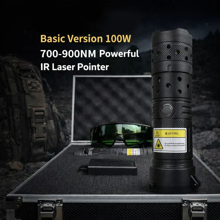 đ„2026 New Design 120W 900-1100NM Powerful IR Laser Pointer