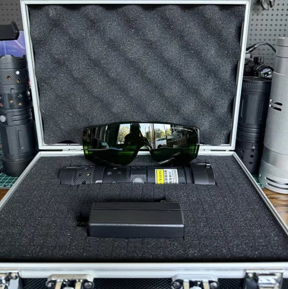 🔥2026 New Design 120W 900-1100NM Powerful IR Laser Pointer