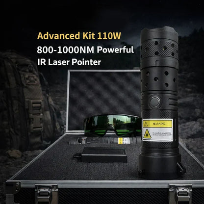 🔥2026 New Design 120W 900-1100NM Powerful IR Laser Pointer