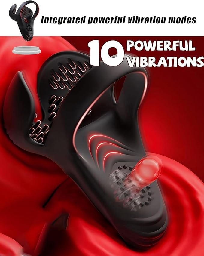 Moyzlo 5 in 1 Vibration Massager, Wireless Remote Control, Fast USB Charging, Waterproof and Easy to Clean, Home Relaxation Device